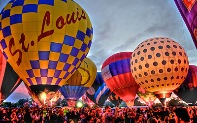 Great Forest Park Balloon Glow and Balloon Race